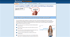 Desktop Screenshot of marketing4campaign.com